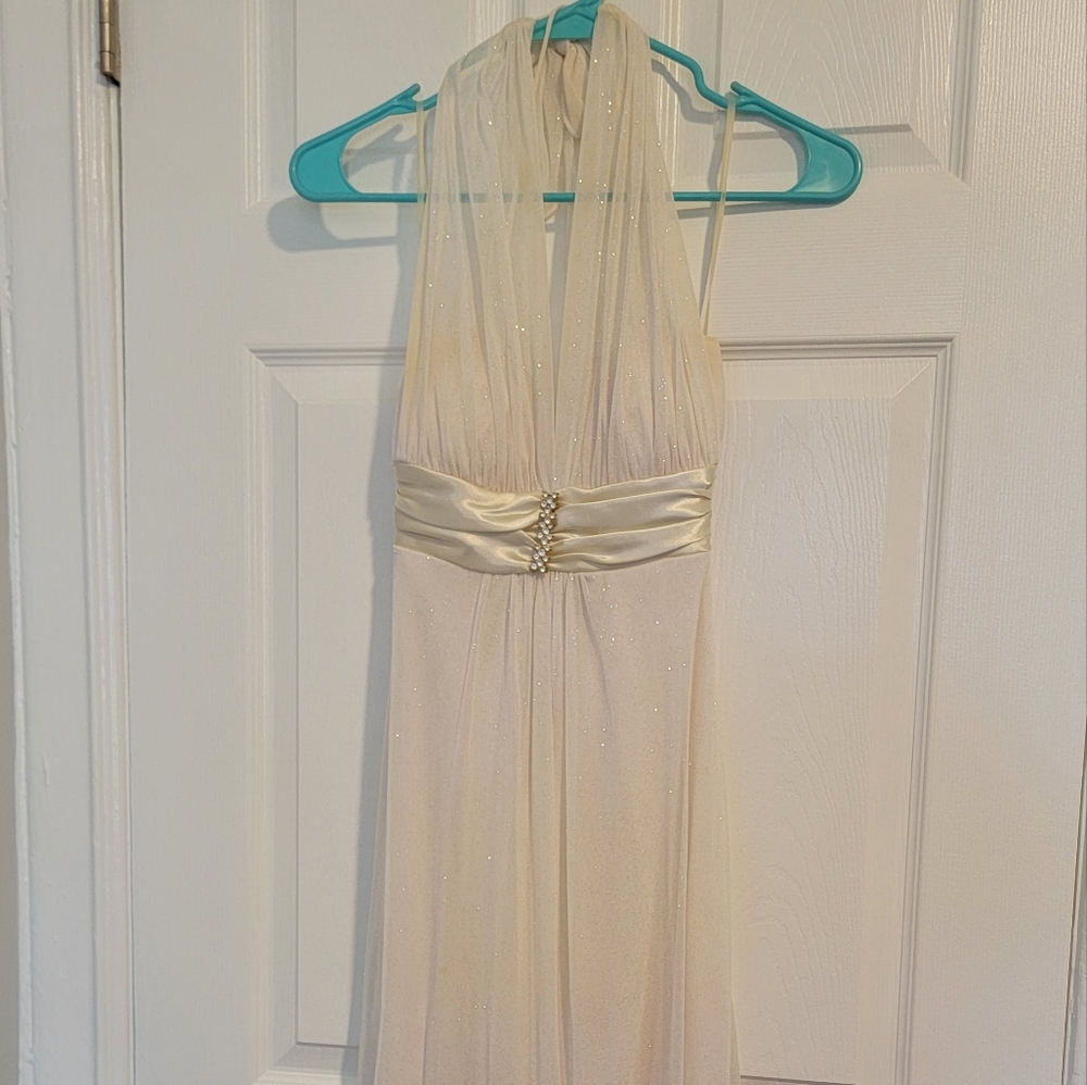 Speechless white halter size extra small dress